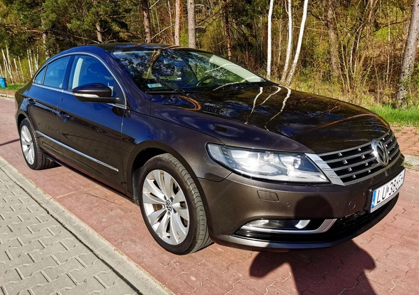 Volkswagen CC cena 43990 przebieg: 238000, rok produkcji 2013 z Ruda Śląska małe 379